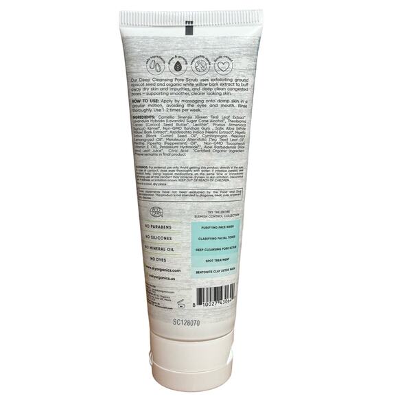 Blemish Contol Deep Cleansing Pore Scrub by Sky Organics, 4 oz - Picture 2 of 2